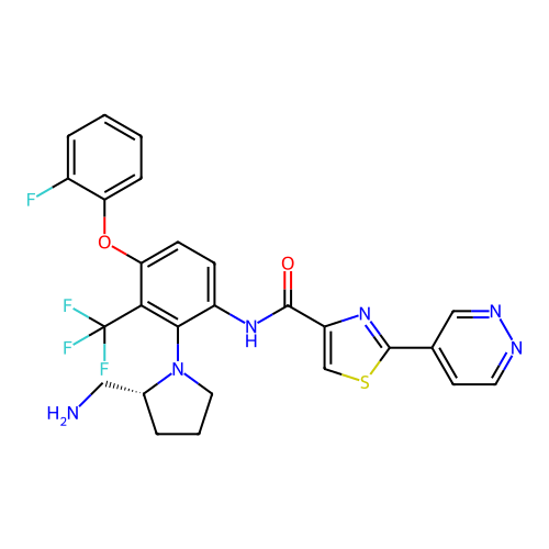 Chemical structure of BindingDB Monomer ID 721409