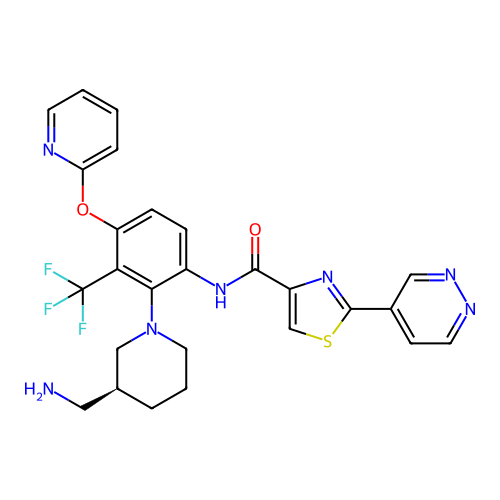 Chemical structure of BindingDB Monomer ID 721433
