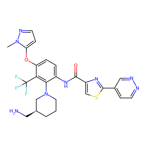 Chemical structure of BindingDB Monomer ID 721438