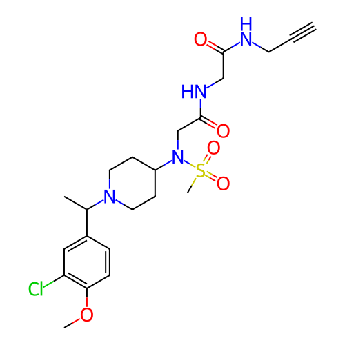 Chemical structure of BindingDB Monomer ID 721594