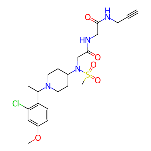 Chemical structure of BindingDB Monomer ID 721609