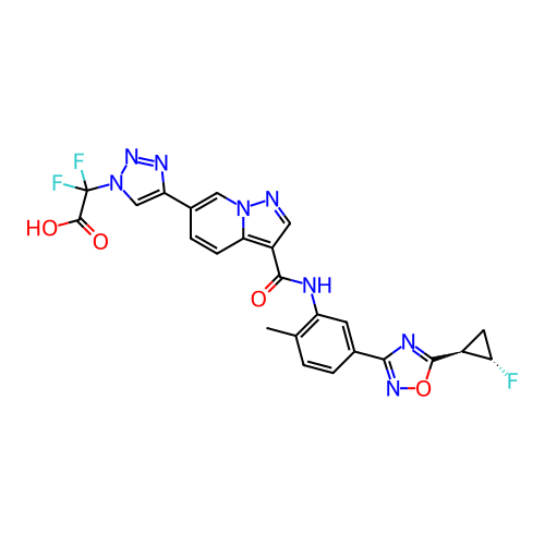 Chemical structure of BindingDB Monomer ID 722062