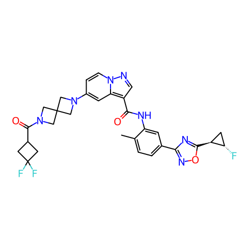 Chemical structure of BindingDB Monomer ID 722117
