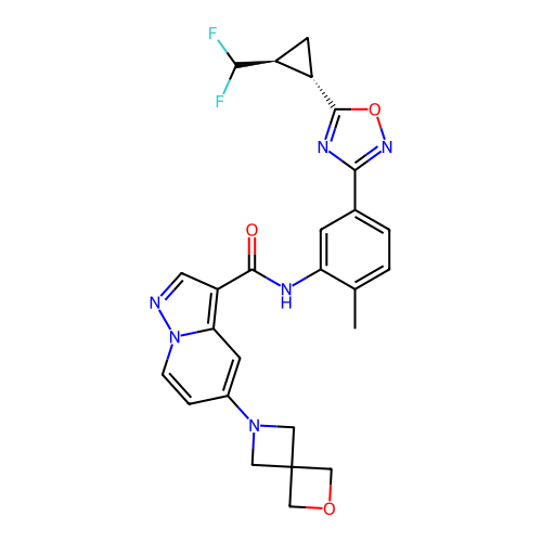 Chemical structure of BindingDB Monomer ID 722125
