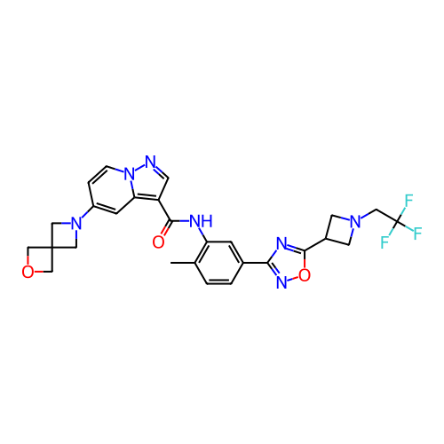 Chemical structure of BindingDB Monomer ID 722128
