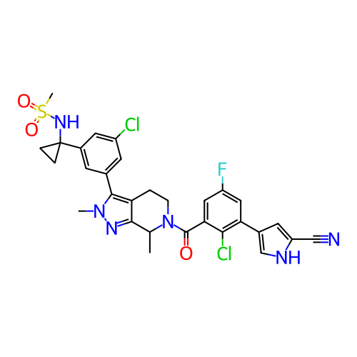Chemical structure of BindingDB Monomer ID 722482