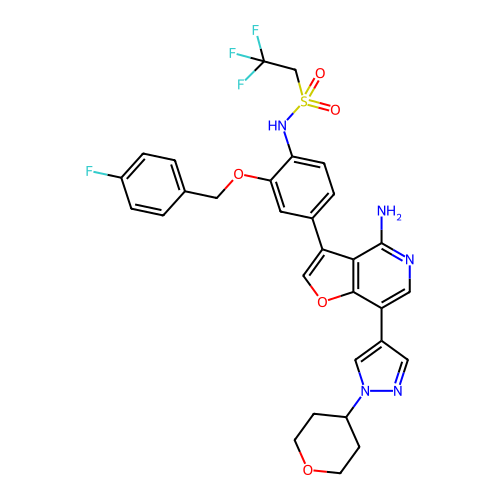 Chemical structure of BindingDB Monomer ID 722520