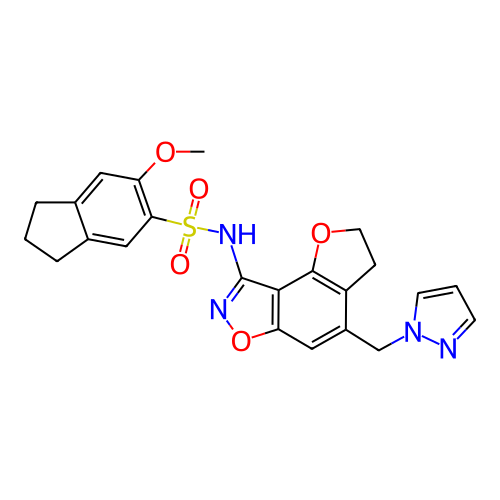 Chemical structure of BindingDB Monomer ID 722767