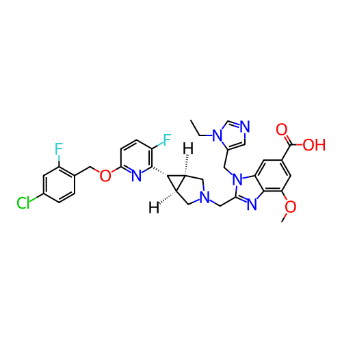 Chemical structure of BindingDB Monomer ID 724205