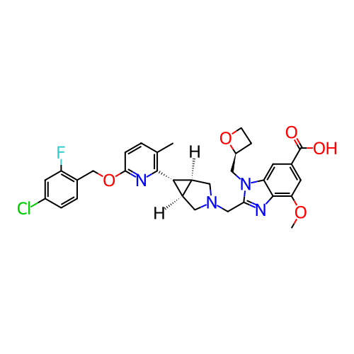 Chemical structure of BindingDB Monomer ID 724206