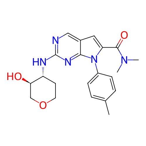 Chemical structure of BindingDB Monomer ID 724606