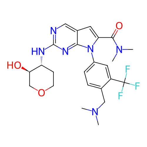 Chemical structure of BindingDB Monomer ID 724611