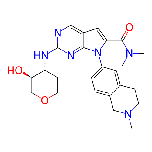 Chemical structure of BindingDB Monomer ID 724612