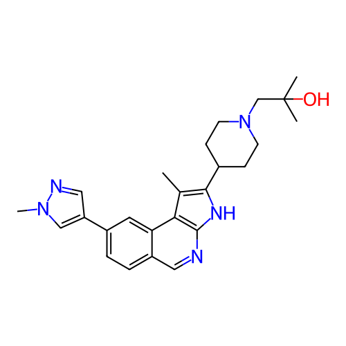 Chemical structure of BindingDB Monomer ID 724867
