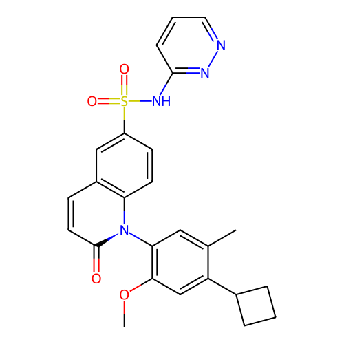 Chemical structure of BindingDB Monomer ID 725135