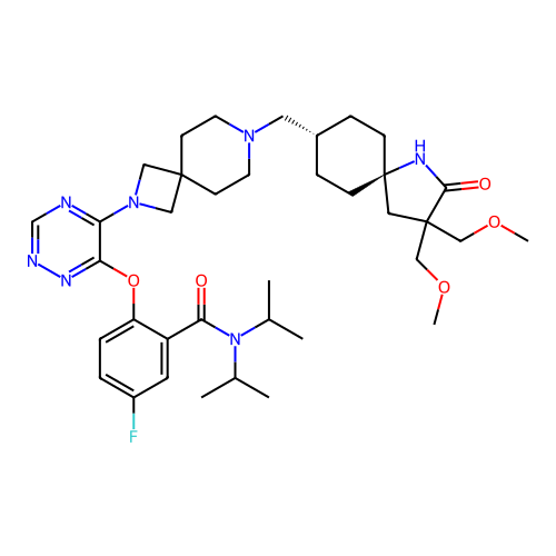 Chemical structure of BindingDB Monomer ID 725719