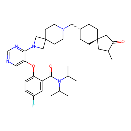 Chemical structure of BindingDB Monomer ID 725737