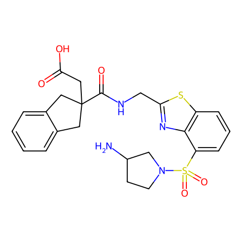 Chemical structure of BindingDB Monomer ID 726327