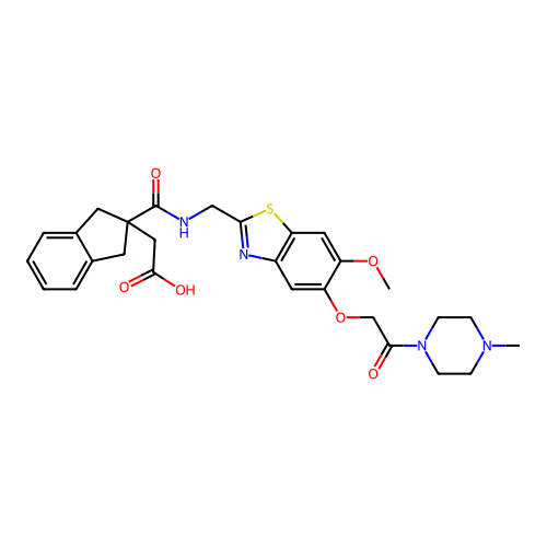 Chemical structure of BindingDB Monomer ID 726329