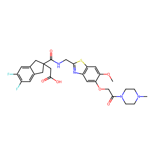 Chemical structure of BindingDB Monomer ID 726333
