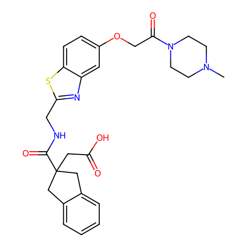 Chemical structure of BindingDB Monomer ID 726345