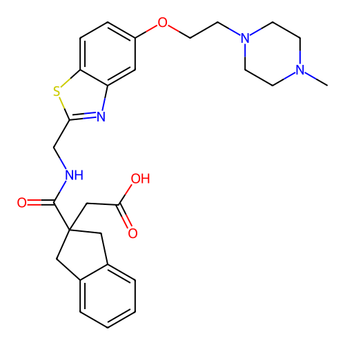 Chemical structure of BindingDB Monomer ID 726346