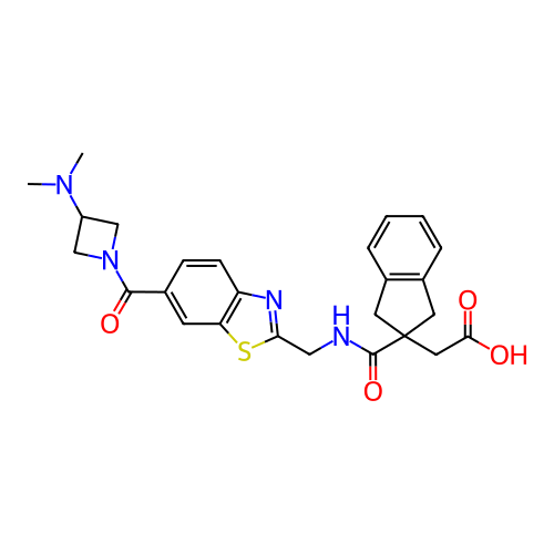 Chemical structure of BindingDB Monomer ID 726347