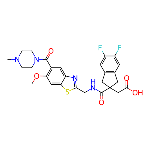 Chemical structure of BindingDB Monomer ID 726355