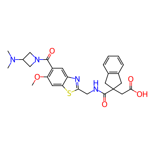 Chemical structure of BindingDB Monomer ID 726357