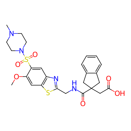 Chemical structure of BindingDB Monomer ID 726366