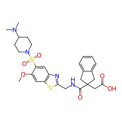 Chemical structure of BindingDB Monomer ID 726367
