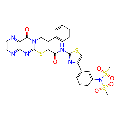 Chemical structure of BindingDB Monomer ID 726444