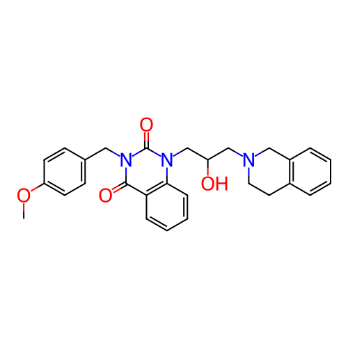 Chemical structure of BindingDB Monomer ID 726569