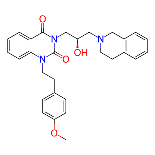Chemical structure of BindingDB Monomer ID 726580