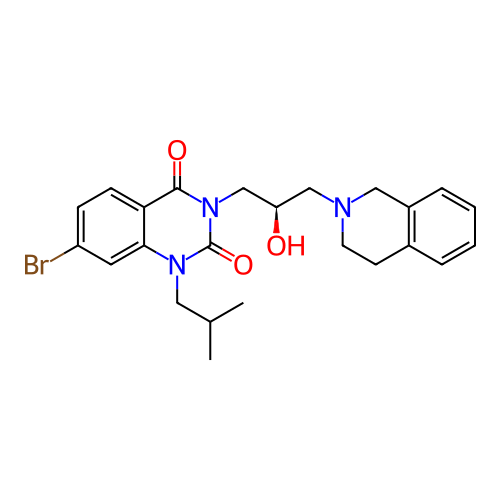 Chemical structure of BindingDB Monomer ID 726586