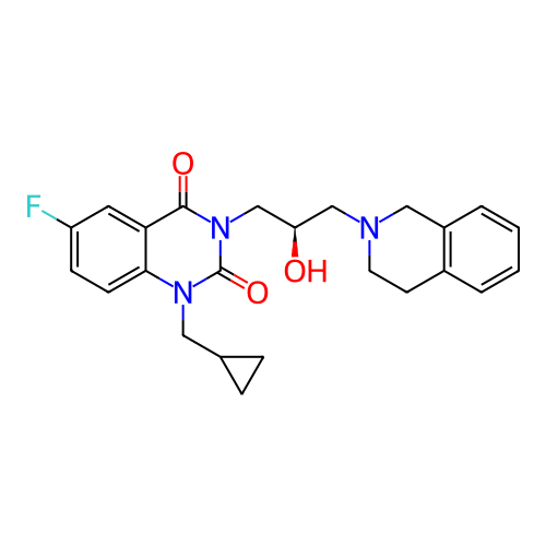 Chemical structure of BindingDB Monomer ID 726593