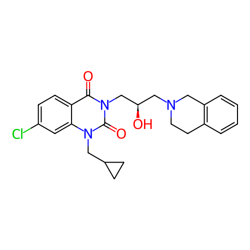 Chemical structure of BindingDB Monomer ID 726594