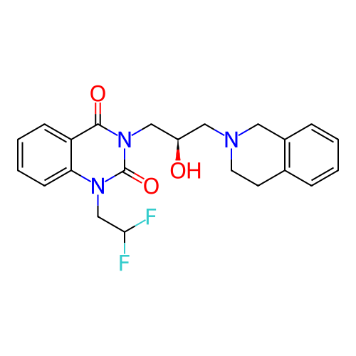 Chemical structure of BindingDB Monomer ID 726595