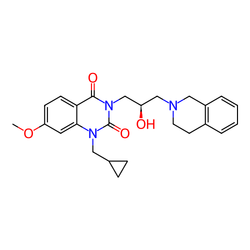 Chemical structure of BindingDB Monomer ID 726600