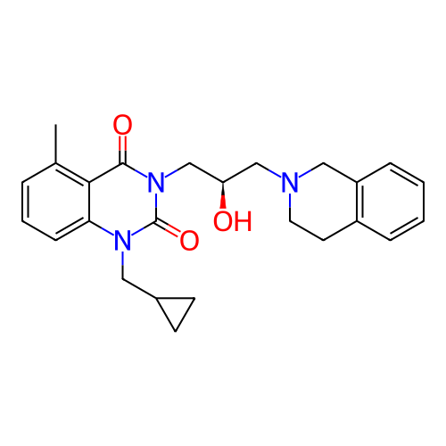 Chemical structure of BindingDB Monomer ID 726601