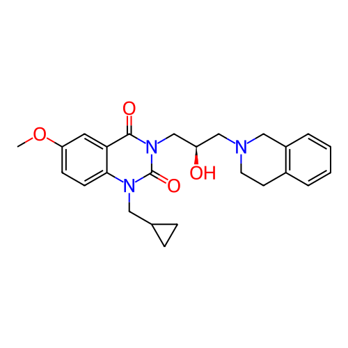 Chemical structure of BindingDB Monomer ID 726603