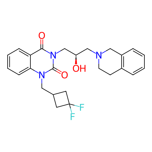 Chemical structure of BindingDB Monomer ID 726611