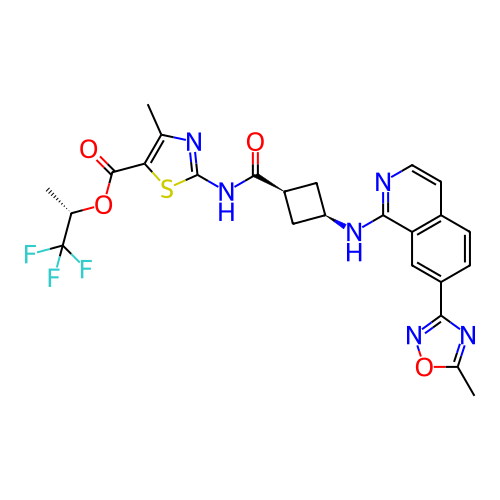 Chemical structure of BindingDB Monomer ID 726801