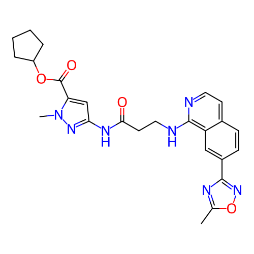 Chemical structure of BindingDB Monomer ID 726824
