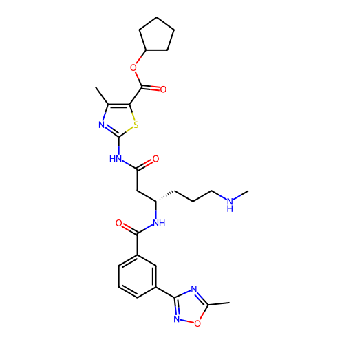 Chemical structure of BindingDB Monomer ID 726841