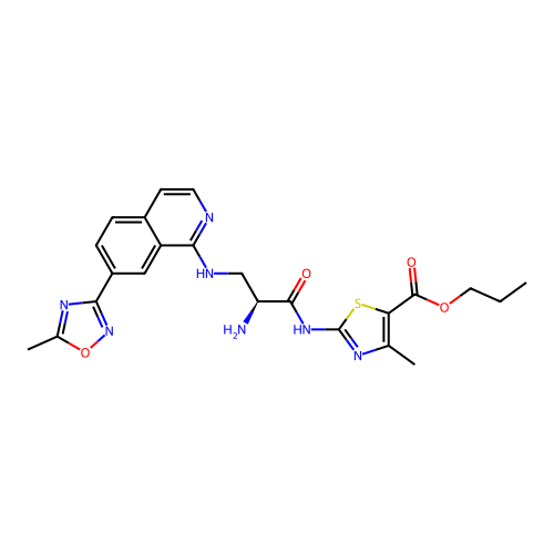 Chemical structure of BindingDB Monomer ID 726860