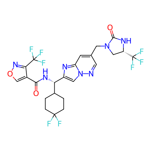 Chemical structure of BindingDB Monomer ID 727035