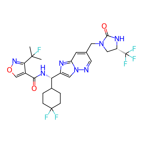 Chemical structure of BindingDB Monomer ID 727039