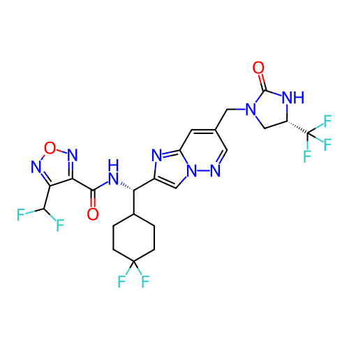 Chemical structure of BindingDB Monomer ID 727042