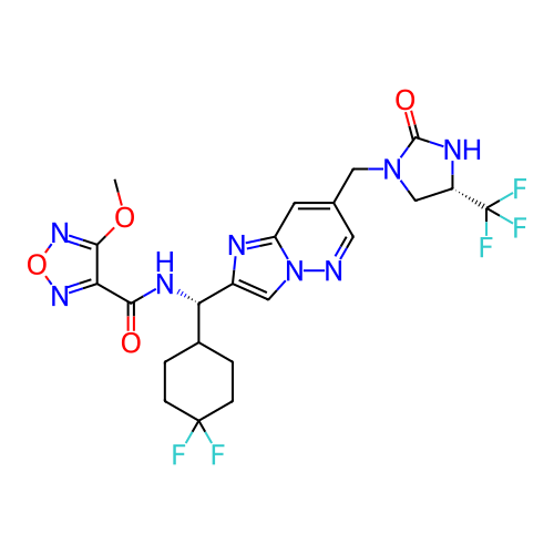 Chemical structure of BindingDB Monomer ID 727046